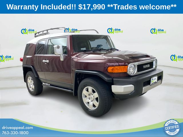 Black Cherry Pearl 2007 Toyota FJ Cruiser SUV / Crossover Four-Wheel Drive 5-Speed Automatic