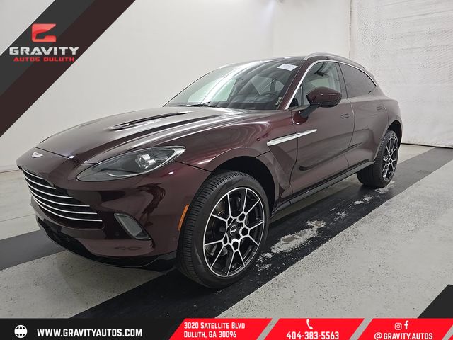 Red (Burgundy) 2021 Aston Martin DBX SUV / Crossover All-Wheel Drive 9-Speed Automatic