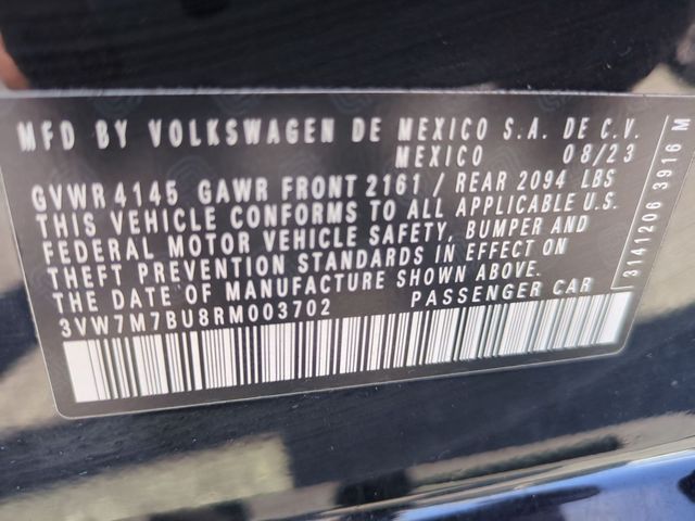 used 2024 Volkswagen Jetta car, priced at $19,991