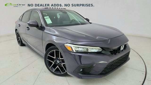 Smokey Mauve Pearl 2022 Honda Civic Hatchback Sport Touring FWD Hatchback Front-Wheel Drive Continuously Variable Transmission