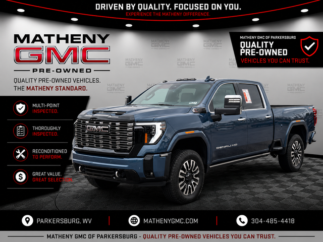 Downpour Metallic 2026 GMC Sierra 2500HD Pickup Truck Four-Wheel Drive Automatic