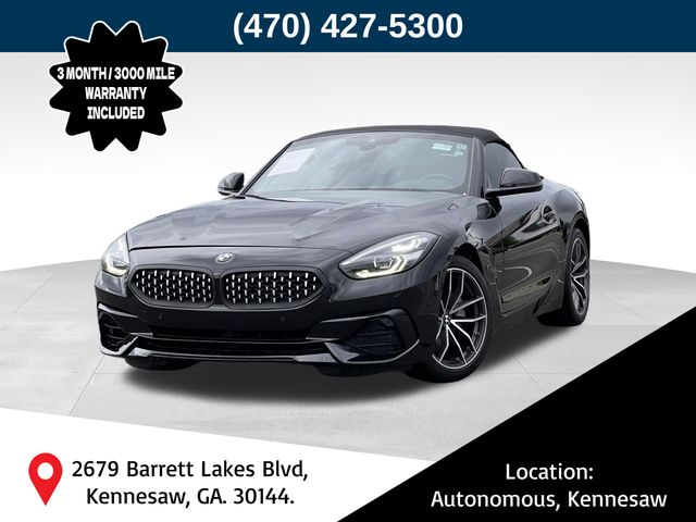 Black Sapphire Metallic 2020 BMW Z4 Convertible 8-Speed Automatic