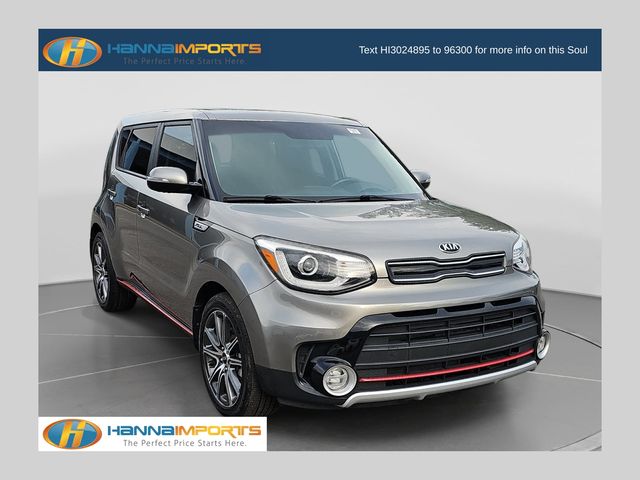 Titanium Gray 2018 Kia Soul Wagon Front-Wheel Drive 7-Speed Automatic