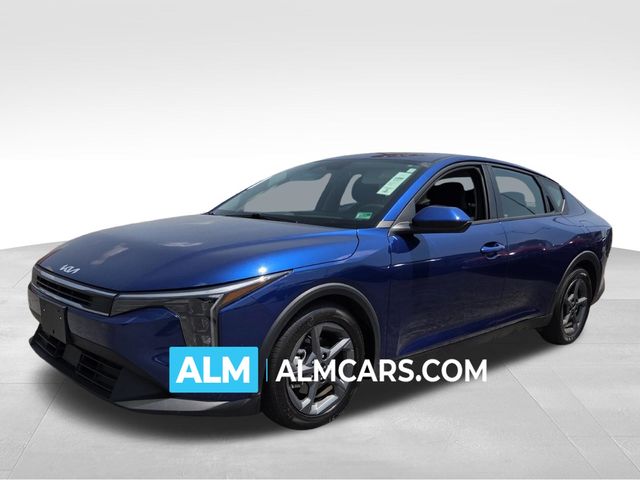 Deep Sea Blue 2025 Kia K4 LXS FWD Sedan Front-Wheel Drive Continuously Variable Transmission