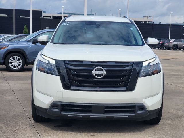 2025 Nissan Pathfinder SV White at Classic Elite Chevrolet Sugar Land