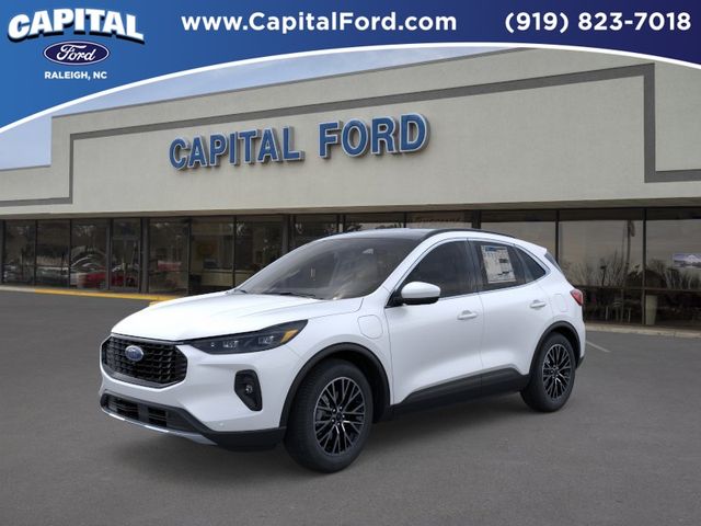 White Metallic 2025 Ford Escape Hybrid Plug-in SUV / Crossover Front-Wheel Drive Continuously Variable Transmission