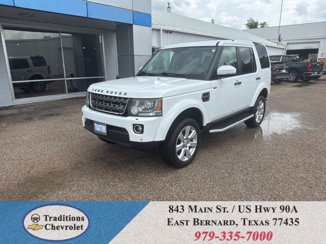 White 2016 Land Rover LR4 HSE AWD SUV / Crossover All-Wheel Drive 8-Speed Automatic