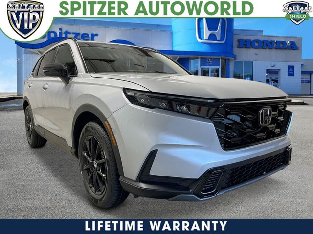 Solar Silver Metallic 2026 Honda CR-V Hybrid SUV / Crossover All-Wheel Drive Continuously Variable Transmission