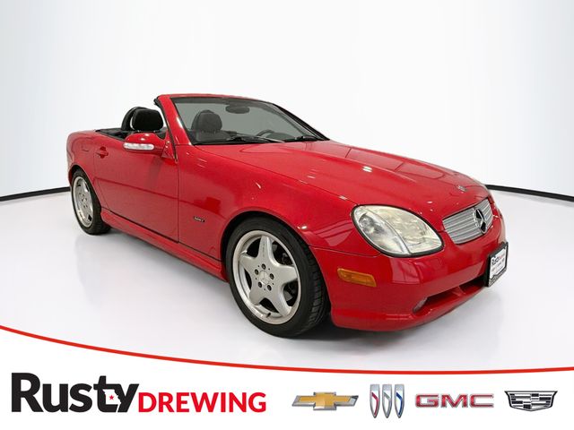 Firemist Red 2001 Mercedes-Benz SLK Convertible Rear-Wheel Drive 5-Speed Automatic
