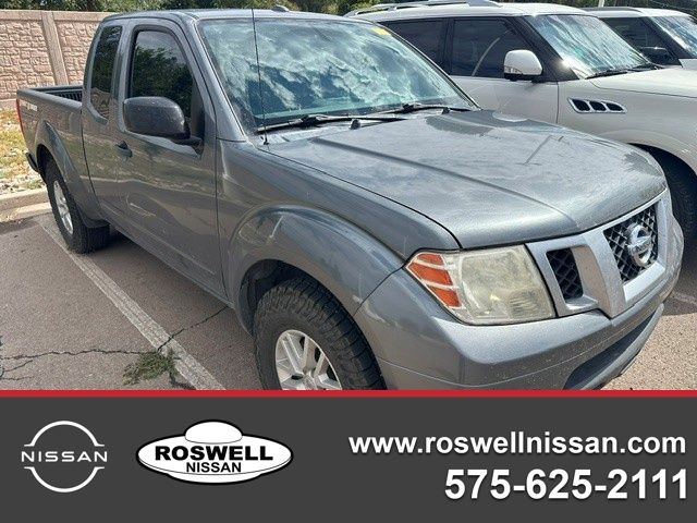 Gray (Gun Metallic) 2016 Nissan Frontier Pickup Truck 4X2 5-Speed Automatic Overdrive