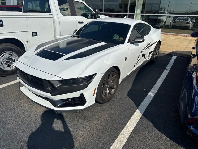 Oxford White 2024 Ford Mustang Coupe Rear-Wheel Drive Automatic