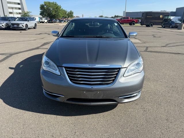 2013 Tungsten Metallic Clearcoat Chrysler 200 Limited FWD Convertible