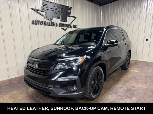 Crystal Black Pearl 2021 Honda Pilot SUV / Crossover All-Wheel Drive 9-Speed Automatic