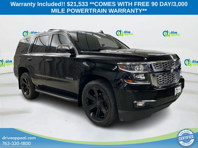 Black 2017 Chevrolet Tahoe SUV / Crossover Four-Wheel Drive 6-Speed Automatic Overdrive