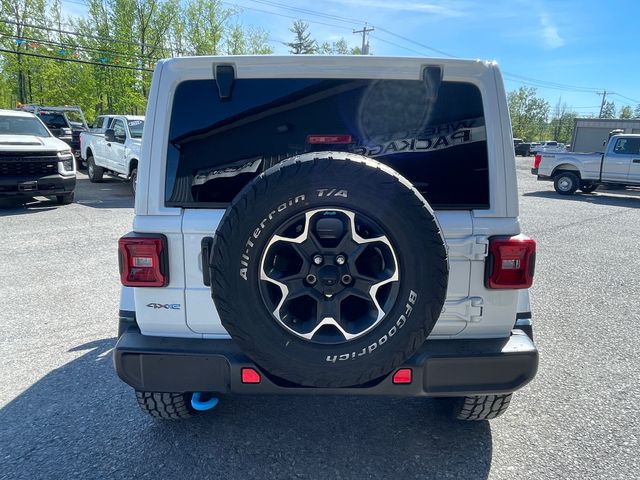 2023 Jeep Wrangler Rubicon 4xe - Bright White Clearcoat exterior view 6