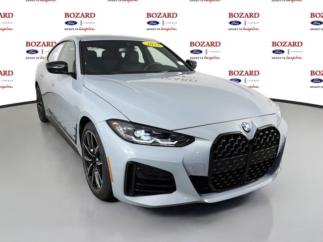 Brooklyn Gray Metallic 2023 BMW 4 Series Sedan All-Wheel Drive 8-Speed Automatic