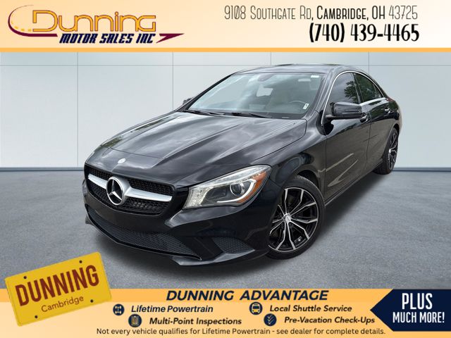 Night Black 2014 Mercedes-Benz CLA 250 4MATIC Sedan All-Wheel Drive 7-Speed Automatic
