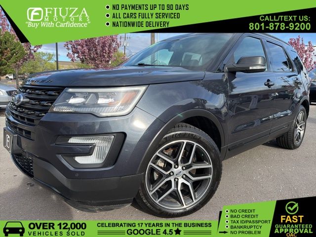 Quartz 2017 Ford Explorer Sport AWD SUV / Crossover All-Wheel Drive 6-Speed Automatic