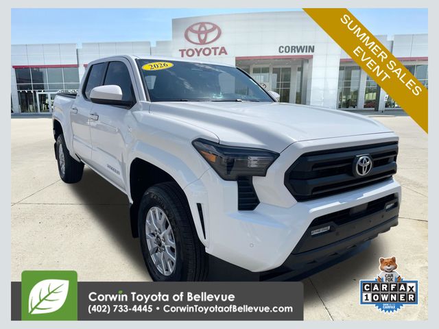 Ice Cap 2026 Toyota Tacoma Pickup Truck Four-Wheel Drive 8-Speed Automatic