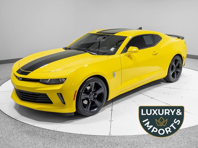 Bright Yellow 2016 Chevrolet Camaro Coupe Rear-Wheel Drive 6-Speed Manual