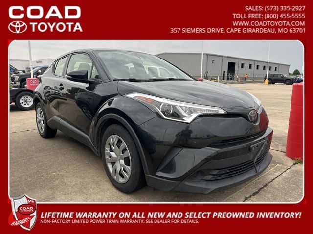 Black Sand Pearl 2019 Toyota C-HR LE SUV / Crossover Front-Wheel Drive Continuously Variable Transmission