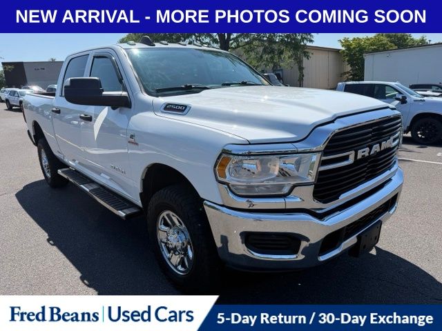 Bright White Clearcoat 2020 RAM 2500 Pickup Truck Four-Wheel Drive 6-Speed Automatic