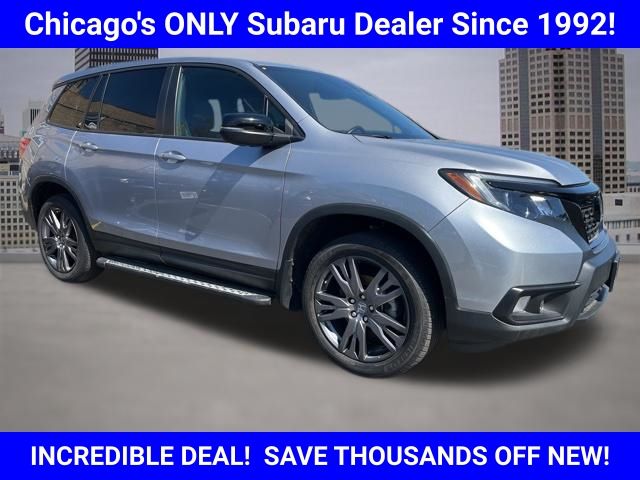 Lunar Silver Metallic 2021 Honda Passport EX-L AWD SUV / Crossover All-Wheel Drive 9-Speed Automatic