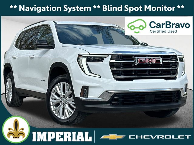 Summit White 2024 GMC Acadia SUV / Crossover Four-Wheel Drive 8-Speed Automatic