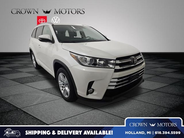 White (Blizzard Pearl) 2018 Toyota Highlander Limited AWD SUV / Crossover All-Wheel Drive 8-Speed Automatic