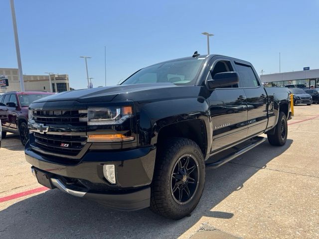 Black 2016 Chevrolet Silverado 1500 Pickup Truck Four-Wheel Drive 6-Speed Automatic Overdrive