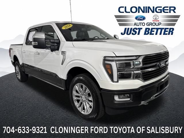 Brown 2024 Ford F-150 Pickup Truck Four-Wheel Drive Automatic