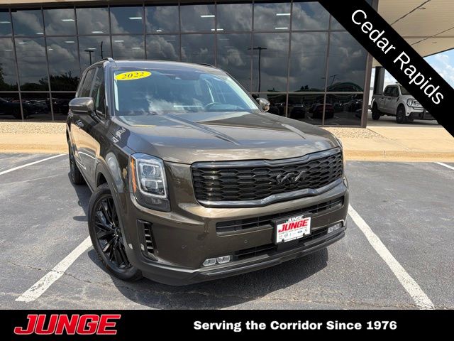 Dark Moss 2022 Kia Telluride SUV / Crossover All-Wheel Drive 8-Speed Automatic
