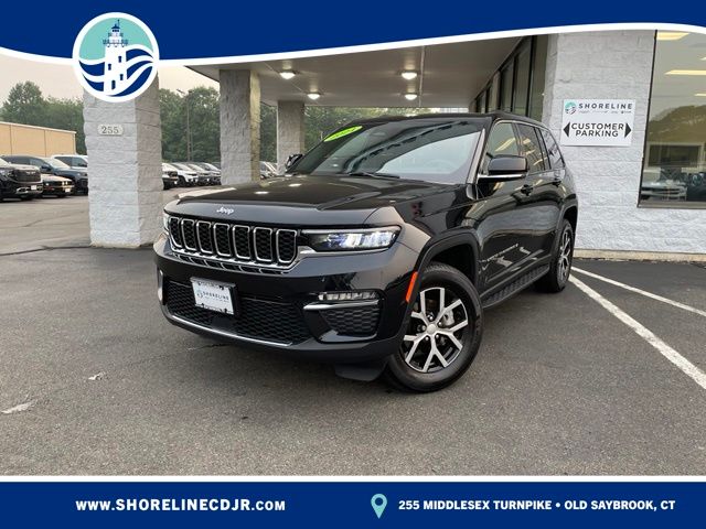 Diamond Black Crystal Pearlcoat 2024 Jeep Grand Cherokee SUV / Crossover Four-Wheel Drive 8-Speed Automatic