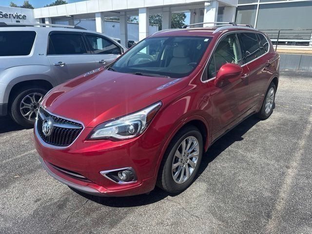 Chili Red Metallic 2019 Buick Envision SUV / Crossover Front-Wheel Drive 6-Speed Automatic