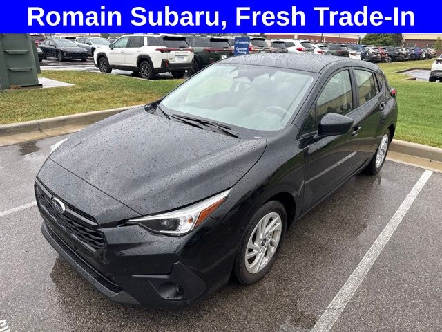 Crystal Black Silica 2025 Subaru Impreza Wagon All-Wheel Drive Continuously Variable Transmission