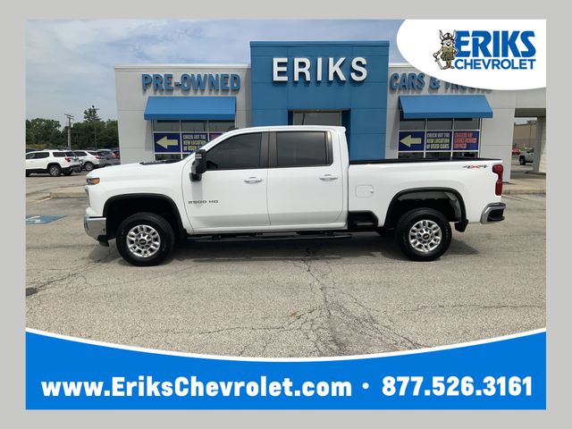 Summit White 2024 Chevrolet Silverado 2500HD Pickup Truck Four-Wheel Drive Automatic