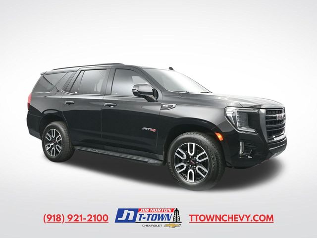 Onyx Black 2023 GMC Yukon AT4 4WD SUV / Crossover Four-Wheel Drive 