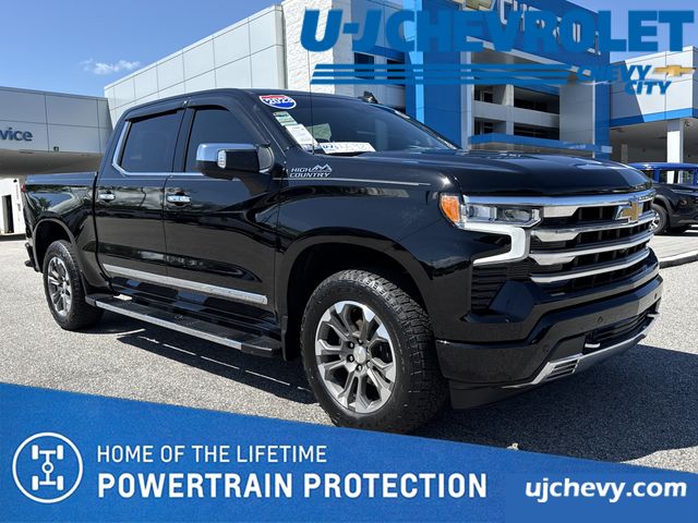 Black 2023 Chevrolet Silverado 1500 Pickup Truck Four-Wheel Drive Automatic