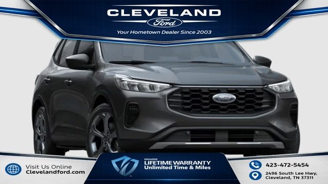 Gray Metallic 2025 Ford Escape SUV / Crossover Front-Wheel Drive 8-Speed Automatic