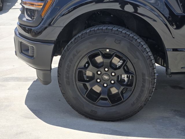 2025 Agate Black Metallic Ford F-150 STX 4X4 Truck