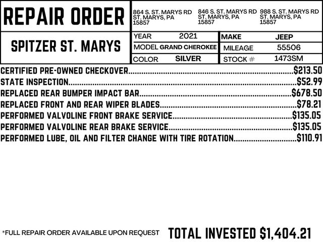 Used 2021 Silver Jeep Limited image 4