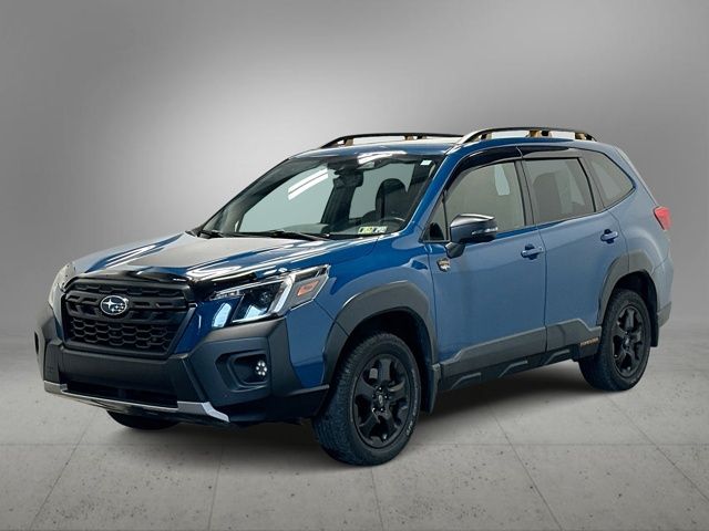 2023 Subaru Forester Wilderness Blue at Rafferty Subaru