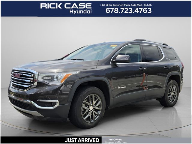 Gray (Iridium Metallic) 2017 GMC Acadia SLT-1 AWD SUV / Crossover Four-Wheel Drive 6-Speed Automatic