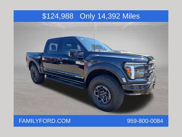 Black 2025 Ford F-150 Pickup Truck Four-Wheel Drive Automatic
