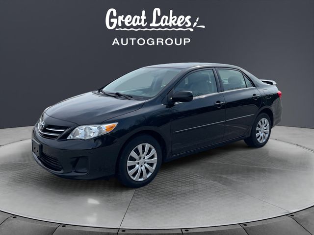 Black 2013 Toyota Corolla LE Sedan Front-Wheel Drive