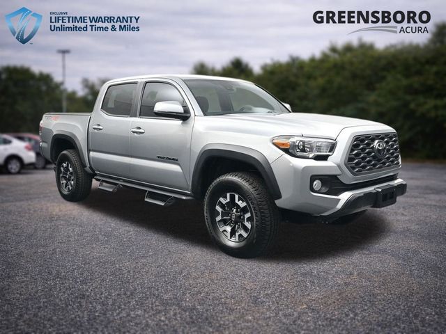 Celestial Silver Metallic 2023 Toyota Tacoma Pickup Truck Four-Wheel Drive 6-Speed Automatic