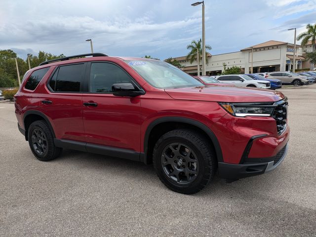 Radiant Red Metallic II 2025 Honda Pilot TrailSport AWD SUV / Crossover All-Wheel Drive Automatic