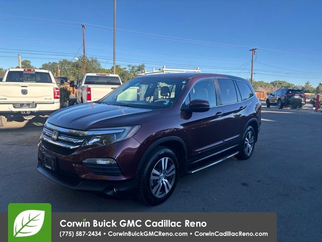 Red (Deep Scarlet Pearl) 2018 Honda Pilot SUV / Crossover All-Wheel Drive 6-Speed Automatic