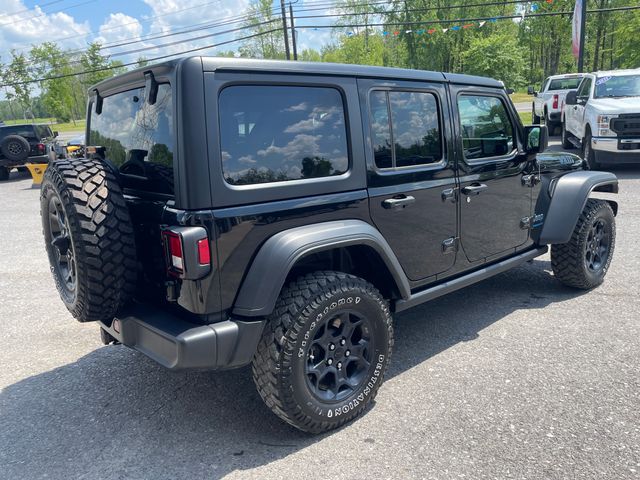 2023 Jeep Wrangler Willys 4xe - Black Clearcoat exterior view 7