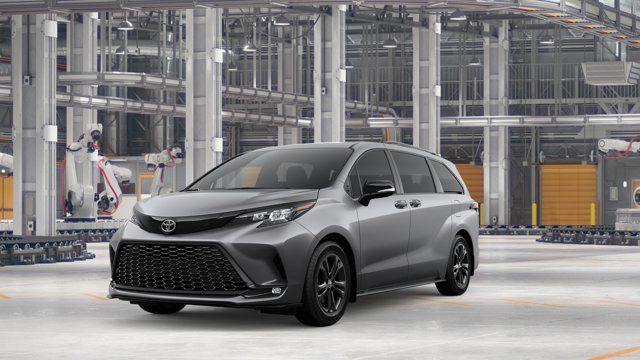 Heavy Metal 2026 Toyota Sienna Minivan All-Wheel Drive Continuously Variable Transmission